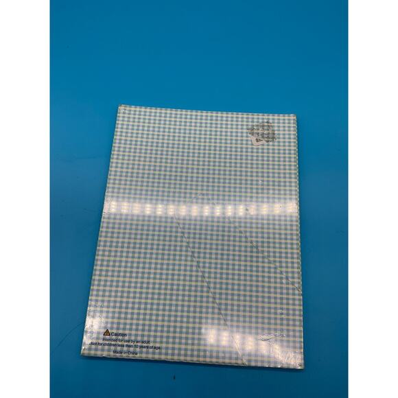 Baby’s 1st Year Photo Frame Blue Plaid 12 Month Memory Collage 8.5x11 - Picture 2 of 3